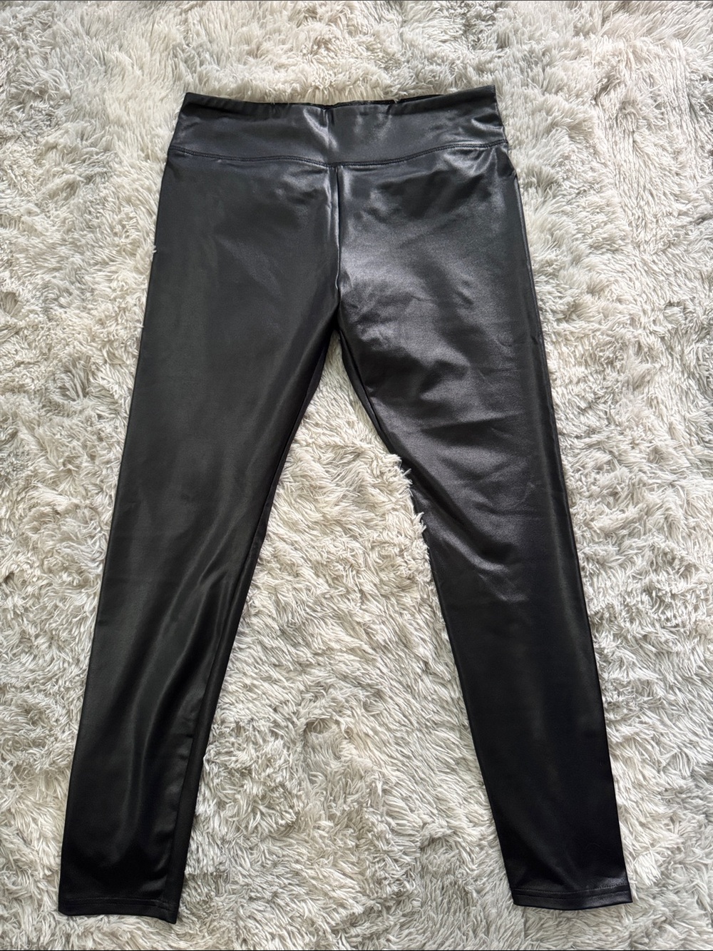 wild fable Black Faux leather Leggings